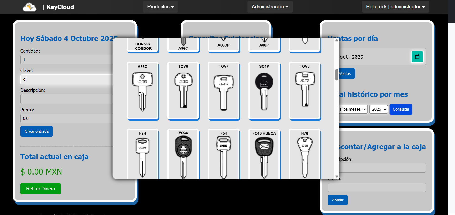 Captura 4 - Estadísticas