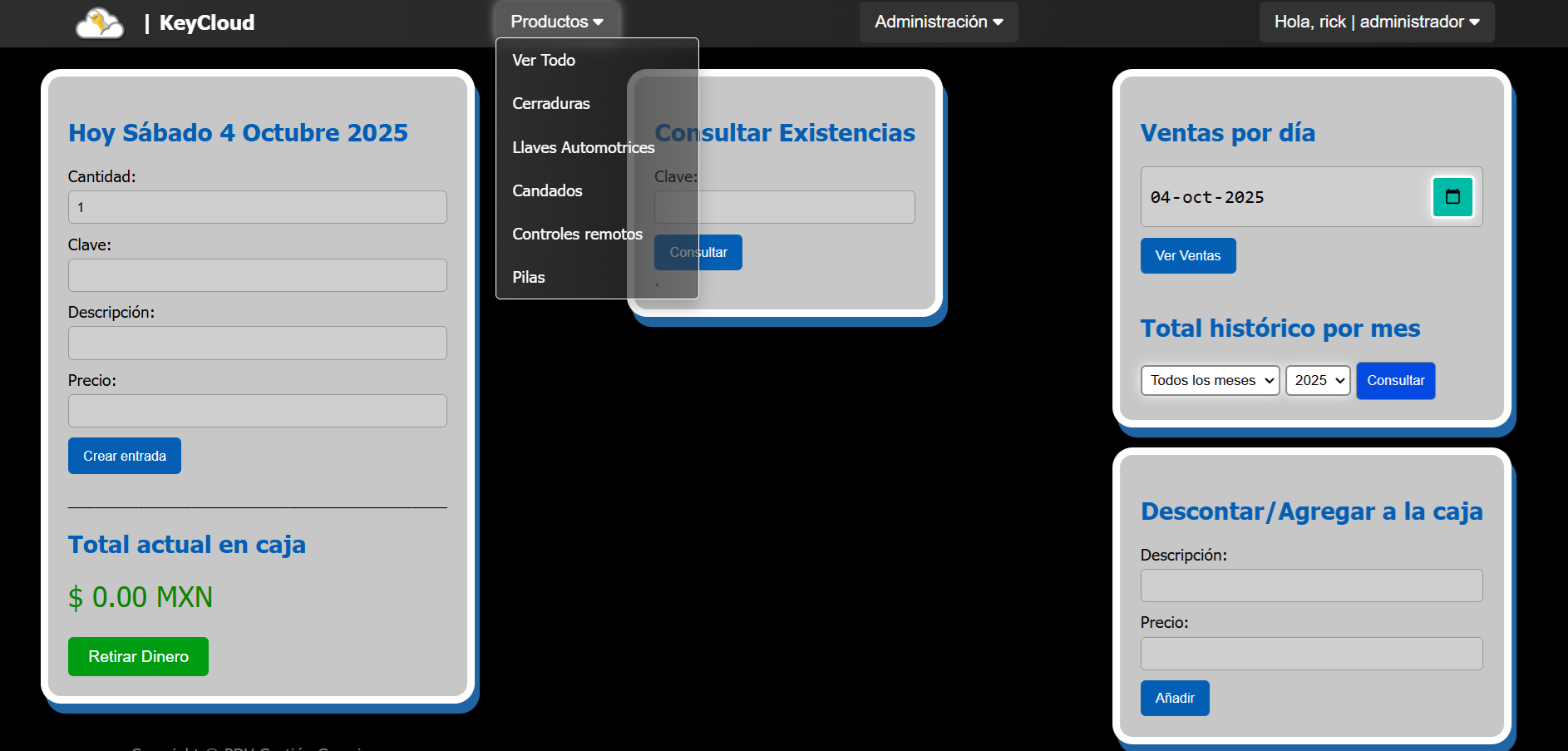 Captura 4 - Estadísticas